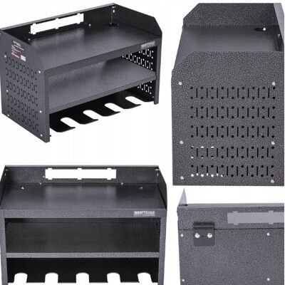 KRAFT&DELE ORGANIZER NA NARZĘDZIA ZAWIESZANY STALOWY 3 POZIOMY DO WARSZTATU 56x30x35 KRAFT&DELE ORGANIZER NA NARZĘDZIA ZAWIESZANY STALOWY 3 POZIOMY DO WARSZTATU 56x30x35