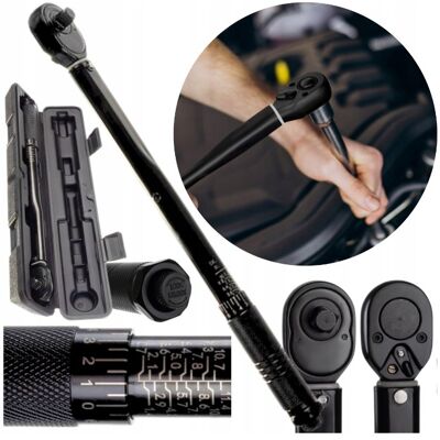 Bigstren ORYGINALNY KLUCZ DYNAMOMETRYCZNY 3/4' 7-112 NM CZARNY + ETUI Bigstren ORYGINALNY KLUCZ DYNAMOMETRYCZNY 3/4' 7-112 NM CZARNY + ETUI