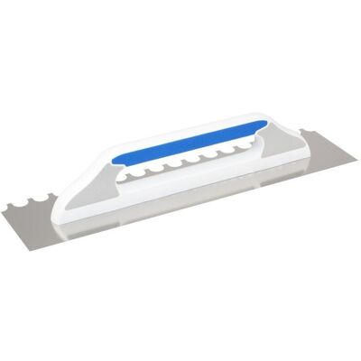 Paca nierdzewna 130x480mm ząb półokragły, uchwyt dwuskł. G-21 Kubala 0257 Paca nierdzewna 130x480mm ząb półokragły, uchwyt dwuskł. G-21 Kubala 0257