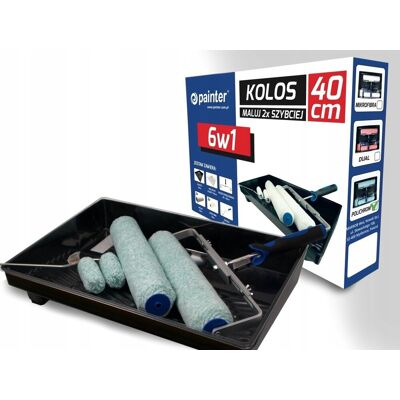 Inny producent PAINTER KOLOS ZESTAW MALARSKI POLICHROM 6w1 Z KUWETĄ 40 cm KOL1108 Inny producent PAINTER KOLOS ZESTAW MALARSKI POLICHROM 6w1 Z KUWETĄ 40 cm KOL1108