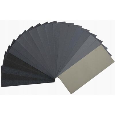 Inny producent PAPIER ŚCIERNY 20 SZTUK 25X9CM WODOODPORNY UNIWERSALNY TRWAŁY Inny producent PAPIER ŚCIERNY 20 SZTUK 25X9CM WODOODPORNY UNIWERSALNY TRWAŁY