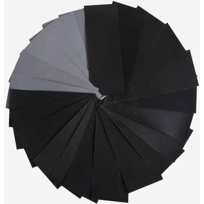 Inny producent PAPIER ŚCIERNY 36 SZTUK 23X9CM ZESTAW MOKRO SUCHO POLEROWANIE SZLIFOWANIE Inny producent PAPIER ŚCIERNY 36 SZTUK 23X9CM ZESTAW MOKRO SUCHO POLEROWANIE SZLIFOWANIE