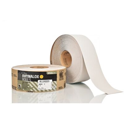 Papier ścierny Indasa WHITE Rhynalox 75mm50m P80 Papier ścierny Indasa WHITE Rhynalox 75mm50m P80