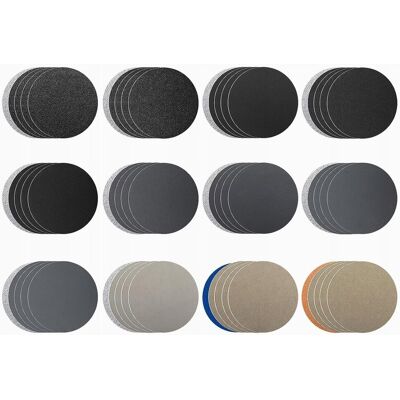 Inny producent PAPIER ŚCIERNY KRĄŻKI 60 SZTUK 75 MM RZEP RÓŻNE ZIARNA MOKRO SUCHO Inny producent PAPIER ŚCIERNY KRĄŻKI 60 SZTUK 75 MM RZEP RÓŻNE ZIARNA MOKRO SUCHO