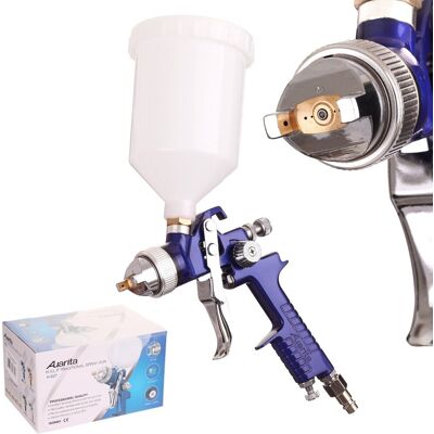 Pistolet lakierniczy AUARITA HP H-827 BLUE Dysza 1,4mm, 600ml Pistolet lakierniczy AUARITA HP H-827 BLUE Dysza 1,4mm, 600ml