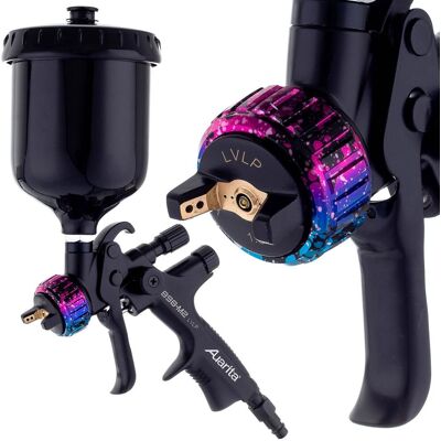 Pistolet Lakierniczy LVLP 1,4mm AUARITA BLACK Zbiornik 600ml Pistolet Lakierniczy LVLP 1,4mm AUARITA BLACK Zbiornik 600ml