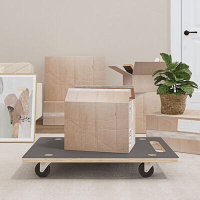 VMP Platformy transportowe 2 szt. prostokątne, 80x55x11,5 cm 250 kg VMP Platformy transportowe 2 szt. prostokątne, 80x55x11,5 cm 250 kg