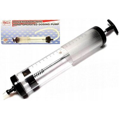 BGS Technic Pompka ręczna strzykawka uniwersalna olej plan hamulcowy BGS 9582 500ML wąż BGS Technic Pompka ręczna strzykawka uniwersalna olej plan hamulcowy BGS 9582 500ML wąż