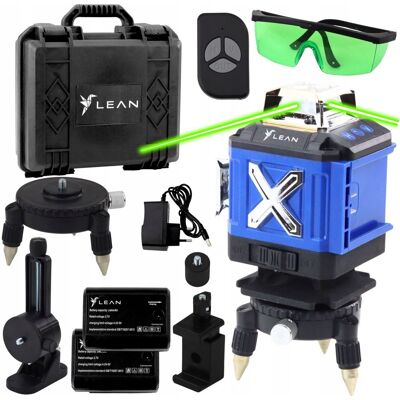 Inny producent POZIOMICA LASEROWA 4D POZIOMNICA PŁASZCZYZNOWA 360 LASER KRZYŻOWY + STATYW Inny producent POZIOMICA LASEROWA 4D POZIOMNICA PŁASZCZYZNOWA 360 LASER KRZYŻOWY + STATYW
