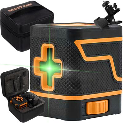 Iso Trade Poziomica Laserowa Elektroniczna Laser Krzyżowy Zielony Płaszczyznowa Etui BIGSTREN Iso Trade Poziomica Laserowa Elektroniczna Laser Krzyżowy Zielony Płaszczyznowa Etui BIGSTREN