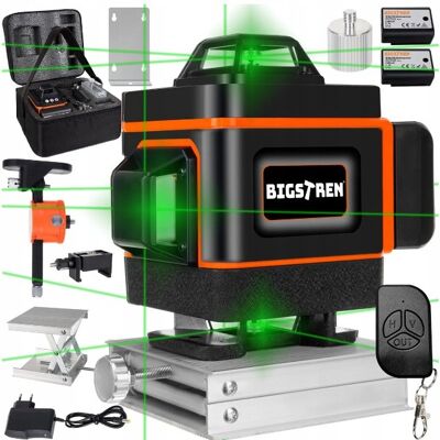 inna (Inny) POZIOMICA LASEROWA PŁASZCZYZNOWA LASER KRZYŻOWY 4D 360 STOPNI inna (Inny) POZIOMICA LASEROWA PŁASZCZYZNOWA LASER KRZYŻOWY 4D 360 STOPNI