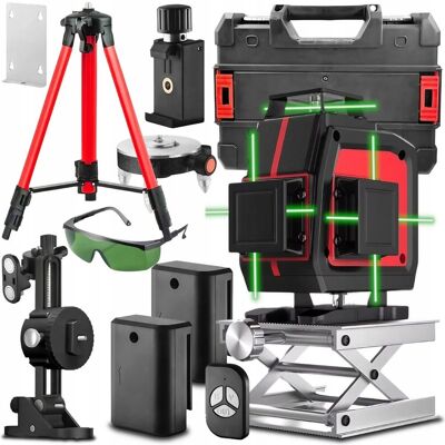 Inny producent POZIOMICA LASEROWA TODOMI LASER KRZYŻOWY 4D 16 LINI 360 2x BATERIA 4000 + TRIPOD Inny producent POZIOMICA LASEROWA TODOMI LASER KRZYŻOWY 4D 16 LINI 360 2x BATERIA 4000 + TRIPOD