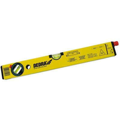 Poziomica laserowa, poziomnica DEDRA MD1004 60cm, zasięg 30m Poziomica laserowa, poziomnica DEDRA MD1004 60cm, zasięg 30m