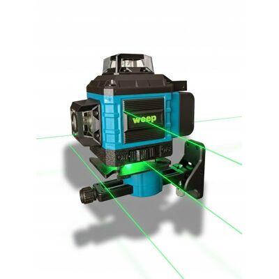 Inny producent POZIOMNICA LASEROWA POZIOMICA LASER POMIAROWY 4D 16 LINII KRZYŻOWA 360 LASER ZESTAW STATYW Inny producent POZIOMNICA LASEROWA POZIOMICA LASER POMIAROWY 4D 16 LINII KRZYŻOWA 360 LASER ZESTAW STATYW