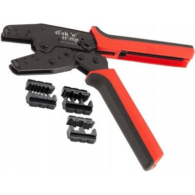 Inny producent Praska Click&Crimp; do tulejek 0,5-50mm2 Szczypce wkładki do zaciskania Inny producent Praska Click&Crimp; do tulejek 0,5-50mm2 Szczypce wkładki do zaciskania