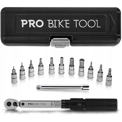 Inny producent PRO BIKE TOOL Klucz Dynamometryczny Rowerowy Motocyklowy 2-20 Nm Zestaw Inny producent PRO BIKE TOOL Klucz Dynamometryczny Rowerowy Motocyklowy 2-20 Nm Zestaw