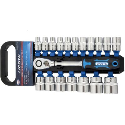 Boni-shop Profesjonalny Zestaw Kluczy Nasadowych 1/2'', 8-32mm, 19 Elementów Boni-shop Profesjonalny Zestaw Kluczy Nasadowych 1/2'', 8-32mm, 19 Elementów