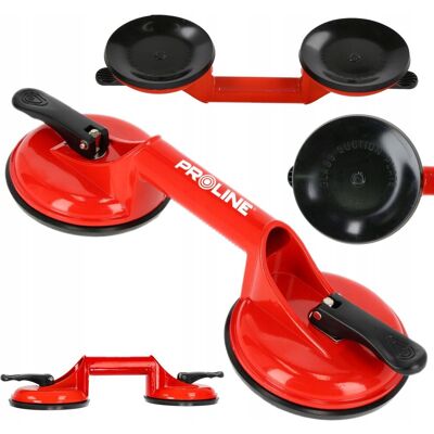 PROLINE UCHWYT DO SZYB PRZYSSAWKA DO GLAZURY GRESU PŁYTEK 118MM 80KG 32232 PROLINE UCHWYT DO SZYB PRZYSSAWKA DO GLAZURY GRESU PŁYTEK 118MM 80KG 32232