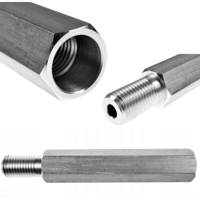 Przedłużka aluminiowa adapter 1 1/4'' UNC 200 mm wiertło koronowe TITANIUM Przedłużka aluminiowa adapter 1 1/4'' UNC 200 mm wiertło koronowe TITANIUM