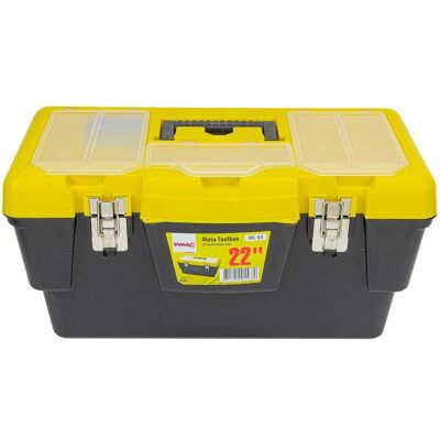 WMC Tools Pudełko narzędziowe na narzędzia SKRZYNKA plastikowa organizer walizka 22' WMC WMC Tools Pudełko narzędziowe na narzędzia SKRZYNKA plastikowa organizer walizka 22' WMC