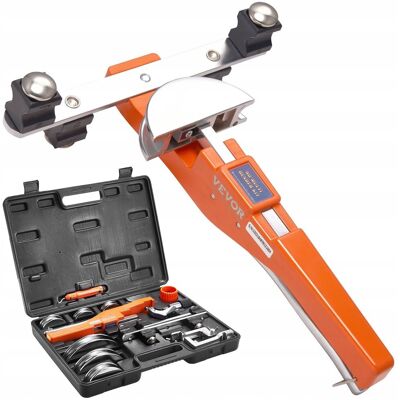 Vevor RĘCZNA GIĘTARKA DO RUR 6-22 mm Zestaw 90° Przód Tył z Obcinakiem do Rur Vevor RĘCZNA GIĘTARKA DO RUR 6-22 mm Zestaw 90° Przód Tył z Obcinakiem do Rur