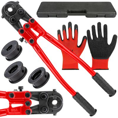 RENEW FORCE ZACISKARKA DO RUR PEX PRASA HYDRAULICZNA 16 20 26 mm SZCZYPCE ZACISKOWE HP-X1-PRO RENEW FORCE ZACISKARKA DO RUR PEX PRASA HYDRAULICZNA 16 20 26 mm SZCZYPCE ZACISKOWE HP-X1-PRO