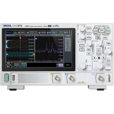 Inny producent RIGOL DHO812 przenośny oscyloskop cyfrowy, szerokość pasma 100 MHz 12 bitów Inny producent RIGOL DHO812 przenośny oscyloskop cyfrowy, szerokość pasma 100 MHz 12 bitów