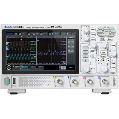 Inny producent RIGOL DHO814 przenośny oscyloskop cyfrowy, szerokość pasma 100 MHz Inny producent RIGOL DHO814 przenośny oscyloskop cyfrowy, szerokość pasma 100 MHz