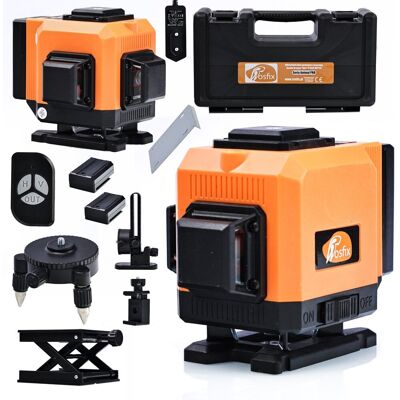 Inny producent Rosfix Poziomica Laserowa Orange Tiger 12 Linii ROT12L – Profesjonalne Narzędzie z Pilotem Wodoodporność IP54 10 Elementów w Zestawie Inny producent Rosfix Poziomica Laserowa Orange Tiger 12 Linii ROT12L – Profesjonalne Narzędzie z Pilotem Wodoodporność IP54 10 Elementów w Zestawie