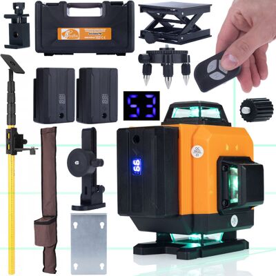 Inny producent Rosfix Poziomica Laserowa Orange Tiger 16 Linii ROT16L – Samopoziomowanie 3 Tryby Pracy Wysoka Precyzja i Odporność na Warunki Atmosferyczne Inny producent Rosfix Poziomica Laserowa Orange Tiger 16 Linii ROT16L – Samopoziomowanie 3 Tryby Pracy Wysoka Precyzja i Odporność na Warunki Atmosferyczne
