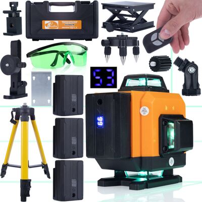 Inny producent Rosfix Poziomica Laserowa Orange Tiger 16 Linii ROT16L – Samopoziomowanie Wysoka Funkcjonalność Zestaw z Akumulatorem i Statywem Inny producent Rosfix Poziomica Laserowa Orange Tiger 16 Linii ROT16L – Samopoziomowanie Wysoka Funkcjonalność Zestaw z Akumulatorem i Statywem
