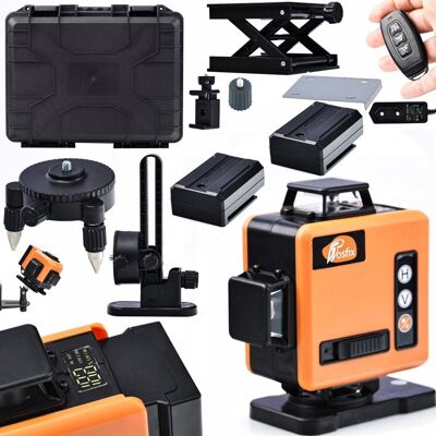 Inny producent Rosfix Poziomica Laserowa Orange Tiger ROT16L-L – 16 Linii Pomiarowych Samopoziomowanie Wodoodporność IP54, Walizka w Zestawie Inny producent Rosfix Poziomica Laserowa Orange Tiger ROT16L-L – 16 Linii Pomiarowych Samopoziomowanie Wodoodporność IP54, Walizka w Zestawie