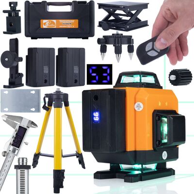 Inny producent Rosfix Poziomica laserowa Rosfix Orange Tiger 16 linii ROT16L + Statyw 43-120cm do poziomicy laserowej Rosfix z pokrowcem + Profesjonalna metalowa s.. Inny producent Rosfix Poziomica laserowa Rosfix Orange Tiger 16 linii ROT16L + Statyw 43-120cm do poziomicy laserowej Rosfix z pokrowcem + Profesjonalna metalowa s..