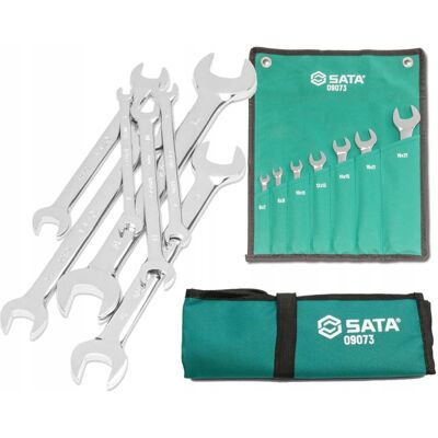 Sata Zestaw 7 Kluczy 6-21Mm Płaskich Dwustronnych W Saszetce St09073Sj Pł. Sata Zestaw 7 Kluczy 6-21Mm Płaskich Dwustronnych W Saszetce St09073Sj Pł.