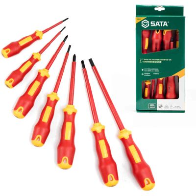 Sata Zestaw 7 Wkrętaków Izolowanych Ph Sl Vde 09303 Sata Zestaw 7 Wkrętaków Izolowanych Ph Sl Vde 09303