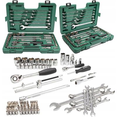 Sata Zestaw 76 Częściowy Kluczy Nasadowych 1/4” 1/2” Metrycznych St09519Sj Sata Zestaw 76 Częściowy Kluczy Nasadowych 1/4” 1/2” Metrycznych St09519Sj