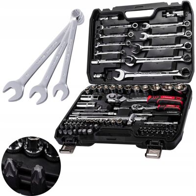 Schmith Zestaw Narzędzi Kluczy Nasadowych 82Szt. 1/2' 1/4' 3/8' Sqn-82 Torx Schmith Zestaw Narzędzi Kluczy Nasadowych 82Szt. 1/2' 1/4' 3/8' Sqn-82 Torx