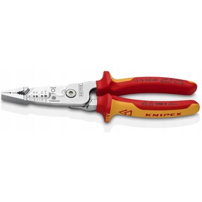 Knipex Ściągacz WireStripper model metryczny z wielokomponentowymi nasadkami, izol Knipex Ściągacz WireStripper model metryczny z wielokomponentowymi nasadkami, izol