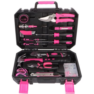 Inny producent SIXTOL HOME PINK 88 Zestaw Narzędzi Domowych W Walizce Inny producent SIXTOL HOME PINK 88 Zestaw Narzędzi Domowych W Walizce
