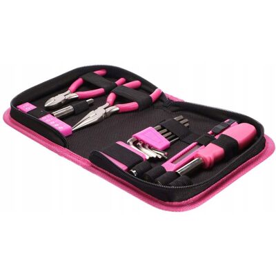 Inny producent SIXTOL HOME PINK Zestaw Narzędzi Do Domu Różowy Czarny Inny producent SIXTOL HOME PINK Zestaw Narzędzi Do Domu Różowy Czarny