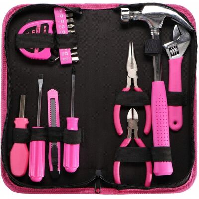 Inny producent SIXTOL HOME PINK Zestaw Narzędzi Domowych 20 Sztuk Torba Inny producent SIXTOL HOME PINK Zestaw Narzędzi Domowych 20 Sztuk Torba