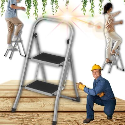 Inny producent Składana Drabinka Domowa Mobilna Podest Drabina do Domu Kuchni 2 Schodki! Inny producent Składana Drabinka Domowa Mobilna Podest Drabina do Domu Kuchni 2 Schodki!