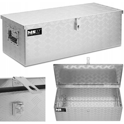 Inny producent Skrzynia narzędziowa transportowa aluminiowa zamykana na klucz 48 l 76 x 35 Inny producent Skrzynia narzędziowa transportowa aluminiowa zamykana na klucz 48 l 76 x 35