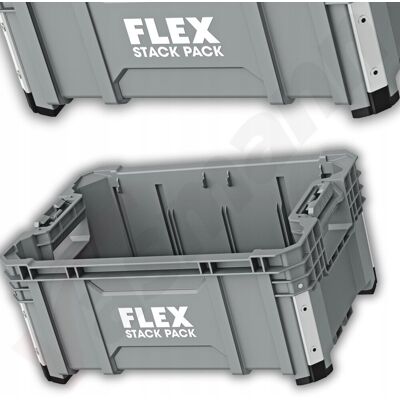 SKRZYNIA PUDŁO NARZĘDZIOWE STACK PACK FLEX TKL SP C 560x397x261mm SKRZYNIA PUDŁO NARZĘDZIOWE STACK PACK FLEX TKL SP C 560x397x261mm