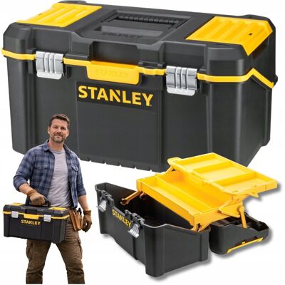 Inny producent Skrzynka Narzędziowa Na Kółkach Stanley Duża Skrzynia 3 Poziomy Pojemna Inny producent Skrzynka Narzędziowa Na Kółkach Stanley Duża Skrzynia 3 Poziomy Pojemna