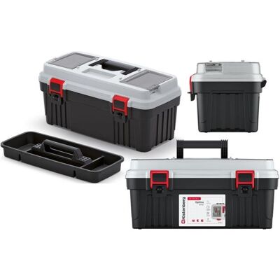 Inny producent Skrzynka Narzędziowa Optima-Szary Kop5025-4C Inny producent Skrzynka Narzędziowa Optima-Szary Kop5025-4C