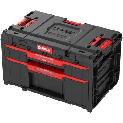 Botle Skrzynka Narzędziowa Warsztatowa 38X59X34 Cm Mobilna 2 Szuflady Czarna Botle Skrzynka Narzędziowa Warsztatowa 38X59X34 Cm Mobilna 2 Szuflady Czarna