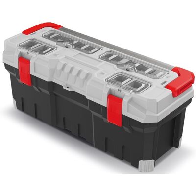 PROSPERPLAST Skrzynka narzędziowa warsztatowa Titanplus szara Kistenberg KTIPA7530-4C PROSPERPLAST Skrzynka narzędziowa warsztatowa Titanplus szara Kistenberg KTIPA7530-4C