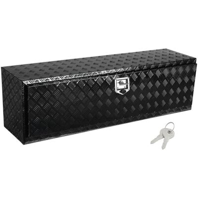 Vevor Skrzynka pod pojazd 152,4x43,5x45,7 cm aluminiowa wodoodporna z zamkiem Vevor Skrzynka pod pojazd 152,4x43,5x45,7 cm aluminiowa wodoodporna z zamkiem