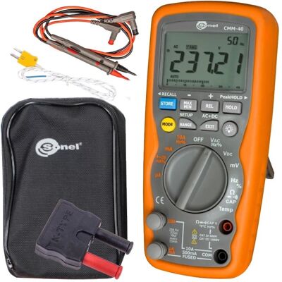 Sonel Cmm-40 Multimetr Przemysłowy Cyfrowy Sonel Cmm-40 Multimetr Przemysłowy Cyfrowy